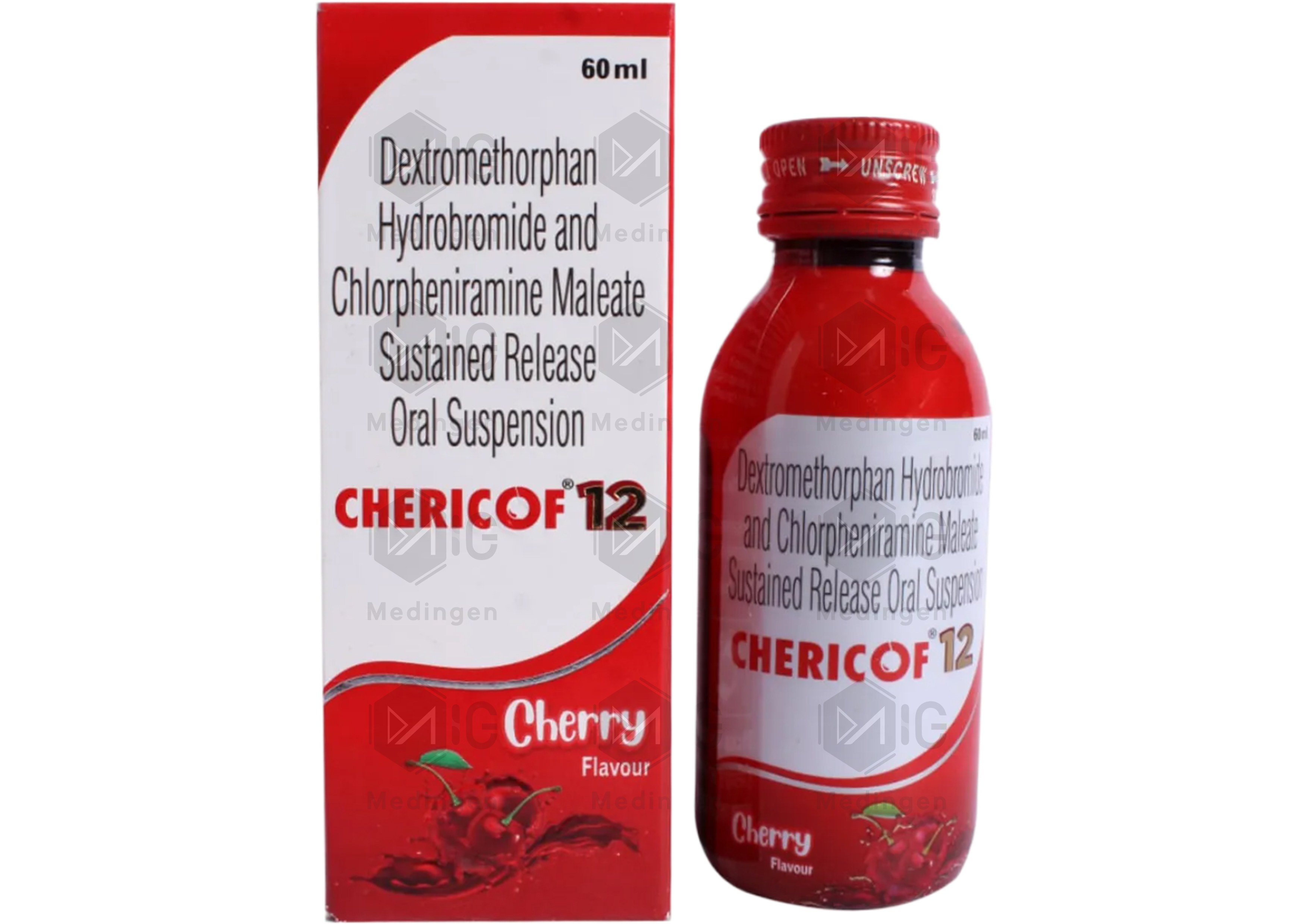 CHERICOF 12 CHERRY FLAVOUR SUSPENSION